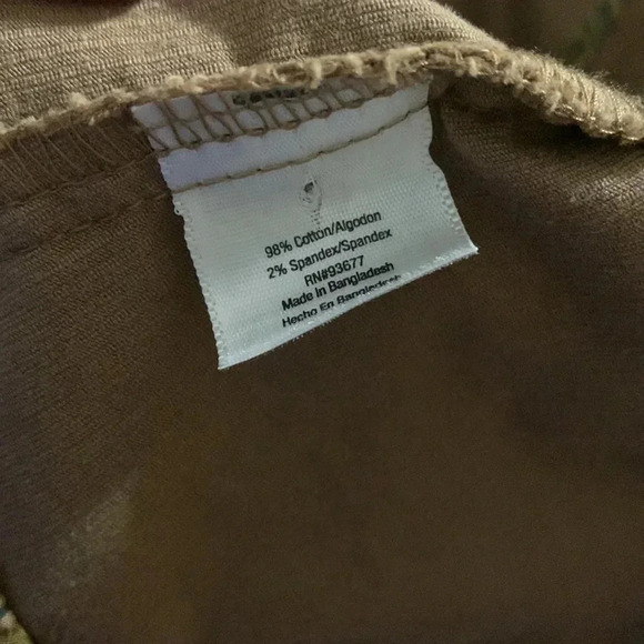 Ana women's Petite Large brown corduroy jacket - Picture 4 of 4